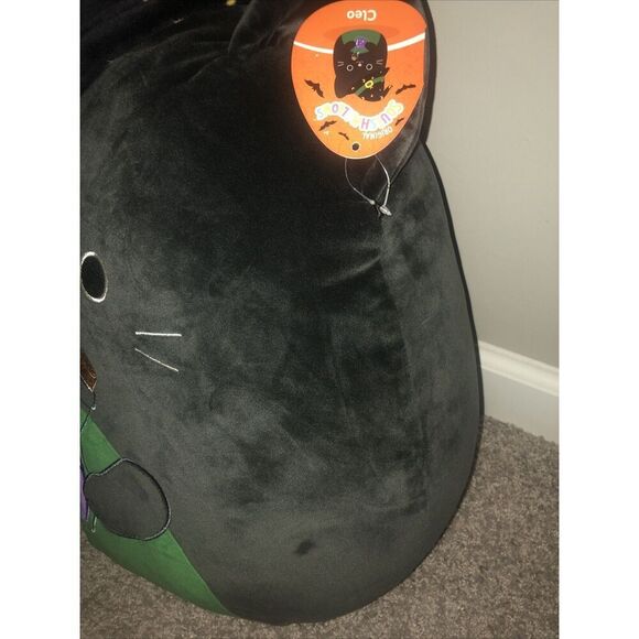 SQUISHMALLOWS Halloween CLEO the Cat WITCH Plush / Stuffed Animal - 16” NWT - Picture 9 of 16